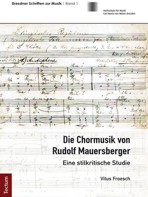 cover image of Die Chormusik von Rudolf Mauersberger